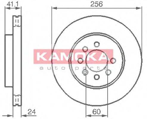 Тормозной диск KAMOKA 1032194