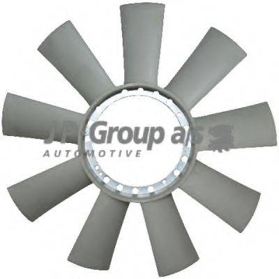 Крильчатка вентилятора, охолодження двигуна JP GROUP 1314900900