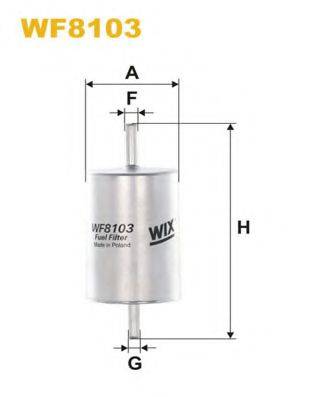 Топливный фильтр WIX FILTERS WF8103