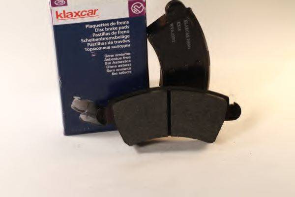 Комплект тормозных колодок, дисковый тормоз KLAXCAR FRANCE 24864z